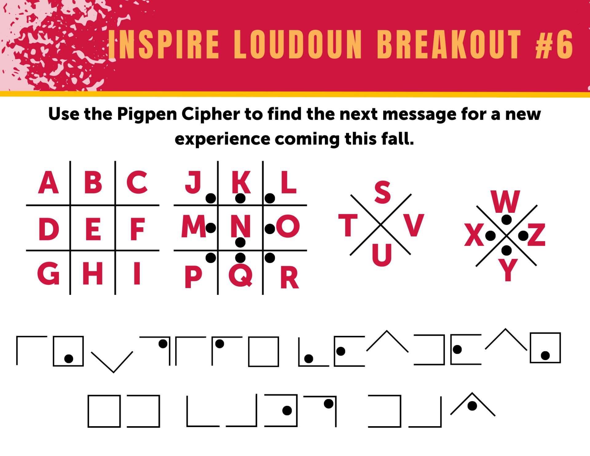 Inspire Loudoun Breakout #5 Clue